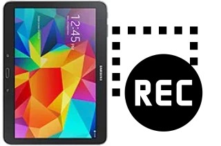 Capture vidéo écran dans Samsung Galaxy Tab 4 10.1