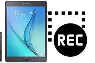 Capture vidéo écran dans Samsung Galaxy Tab A 9.7 & S Pen