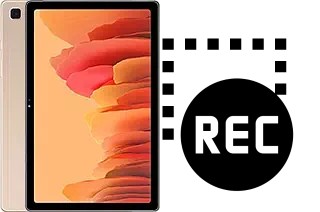 Capture vidéo écran dans Samsung Galaxy Tab A7 10.4 (2022)