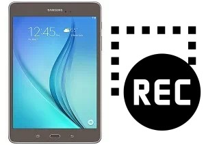 Capture vidéo écran dans Samsung Galaxy Tab A 8.0