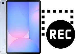 Capture vidéo écran dans Samsung Galaxy Tab S10 FE+