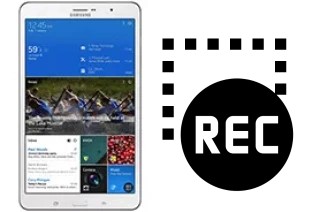 Capture vidéo écran dans Samsung Galaxy Tab Pro 8.4