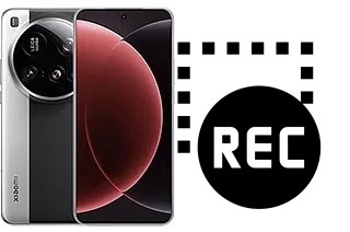 Capture vidéo écran dans Xiaomi 15 Ultra