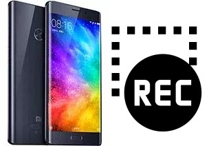 Capture vidéo écran dans Xiaomi Mi Note 2