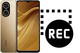 Capture vidéo écran dans Xiaomi Poco C71