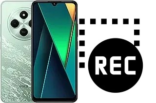 Capture vidéo écran dans Xiaomi Poco C75
