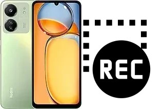 Capture vidéo écran dans Xiaomi Redmi 13C