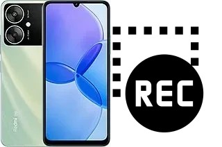 Capture vidéo écran dans Xiaomi Redmi 13R