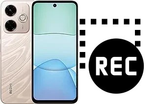 Capture vidéo écran dans Xiaomi Redmi 13x