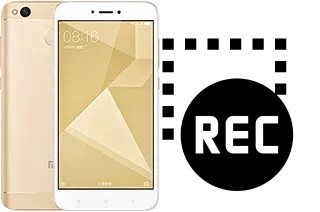 Capture vidéo écran dans Xiaomi Redmi 4 (4X)