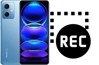 Capture vidéo écran dans Xiaomi Redmi Note 12