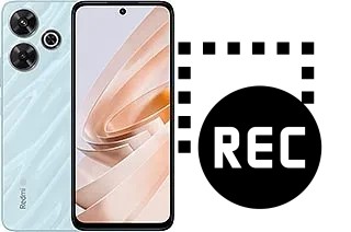 Capture vidéo écran dans Xiaomi Redmi Note 13R