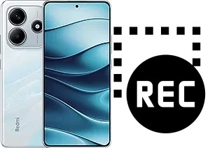 Capture vidéo écran dans Xiaomi Redmi Note 14