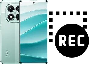 Capture vidéo écran dans Xiaomi Redmi Note 14 Pro