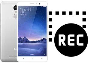 Capture vidéo écran dans Xiaomi Redmi Note 3
