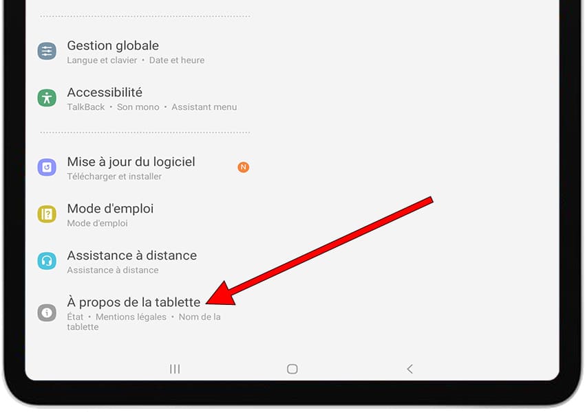 Système icône Android