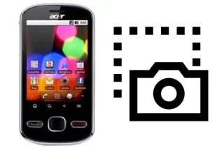 Capture d’écran sur Acer beTouch E140