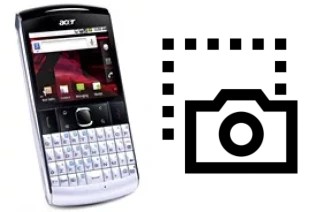 Capture d’écran sur Acer beTouch E210