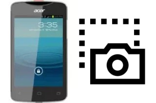 Capture d’écran sur Acer Liquid Z3