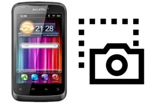 Capture d’écran sur alcatel OT-978