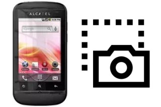 Capture d’écran sur alcatel OT-918D