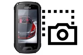 Capture d’écran sur Aligator RX430
