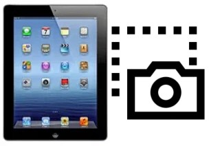Capture d’écran sur Apple iPad 3 Wi-Fi