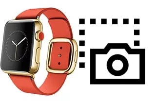 Capture d’écran sur Apple Watch Edition 38mm