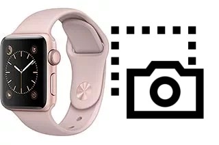 Capture d’écran sur Apple Watch Series 2 Aluminum 38mm