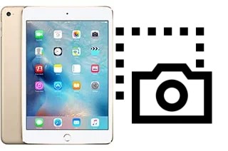 Capture d’écran sur Apple iPad mini 4
