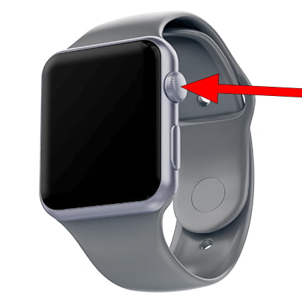 Couronne numérique Apple Watch