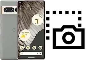 Capture d’écran sur Google Pixel 7 Pro