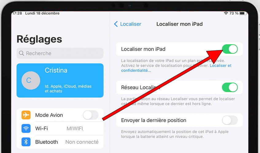 Quatrième étape de restauration forcée iPad 3 Wi-Fi