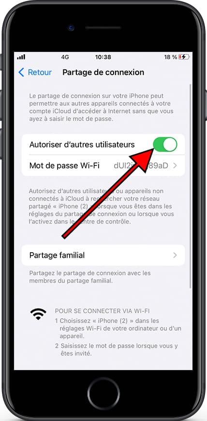 Autoriser d'autres utilisateurs