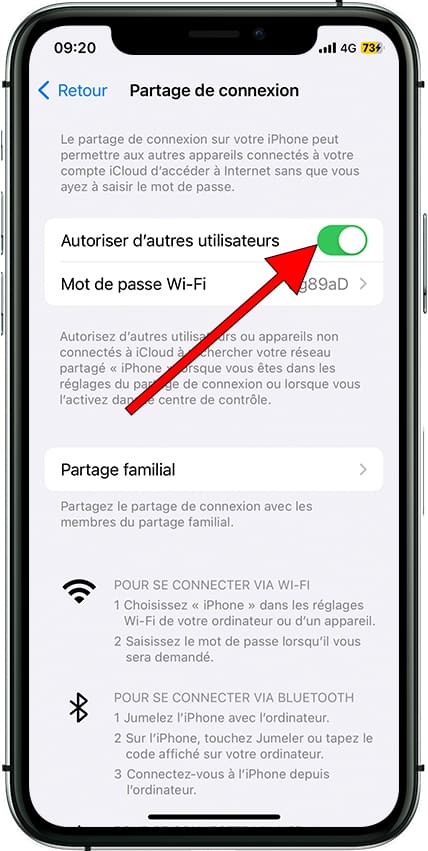 Autoriser d'autres utilisateurs