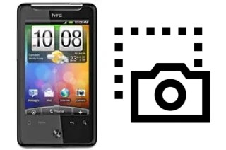 Capture d’écran sur HTC Aria