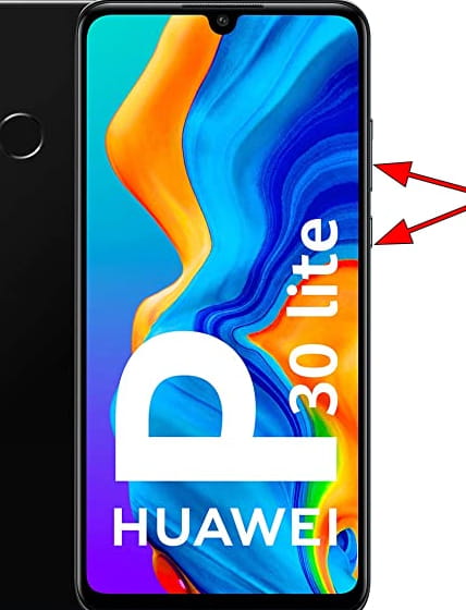 Capture d’écran sur Huawei P30 lite
