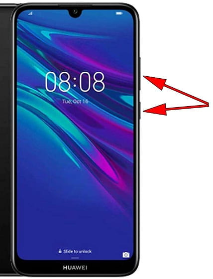Capture d’écran sur Huawei Y5 (2019)