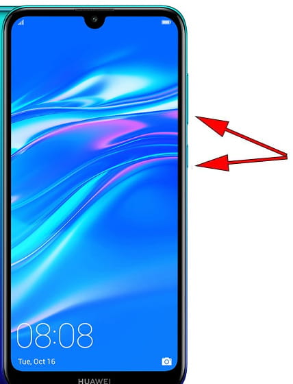 Capture d’écran sur Huawei Y7 Pro (2019)