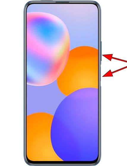 Capture d’écran sur Huawei Y9a