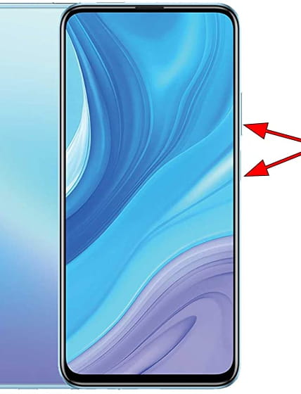 Capture d’écran sur Huawei Y9s
