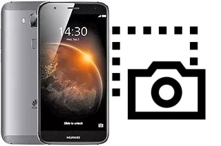 Capture d’écran sur Huawei G7 Plus