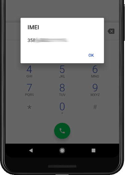 Connaître le code IMEI