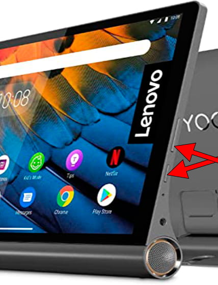 Capture d’écran sur Lenovo Yoga Tablet 10