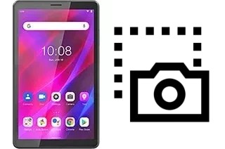 Capture d’écran sur Lenovo Tab M7 (3rd Gen)