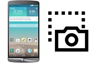Capture d’écran sur LG G3