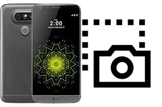 Capture d’écran sur LG G5