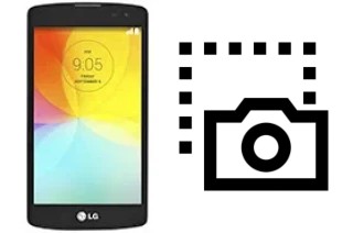 Capture d’écran sur LG L Fino