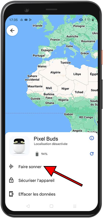 Faire sonner Pixel Buds (2020)
