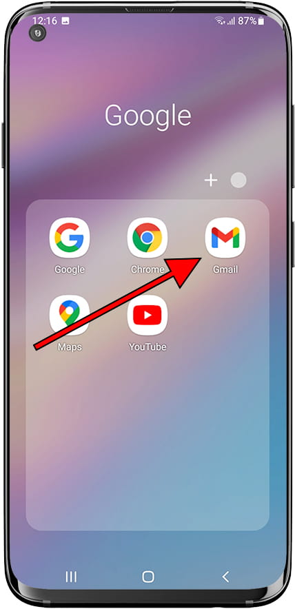 Application Gmail Samsung